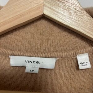 Vince Tan Cardigan Sweater
